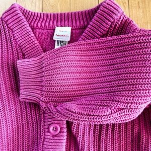 Parakeet Green Combed Cotton Cardigan